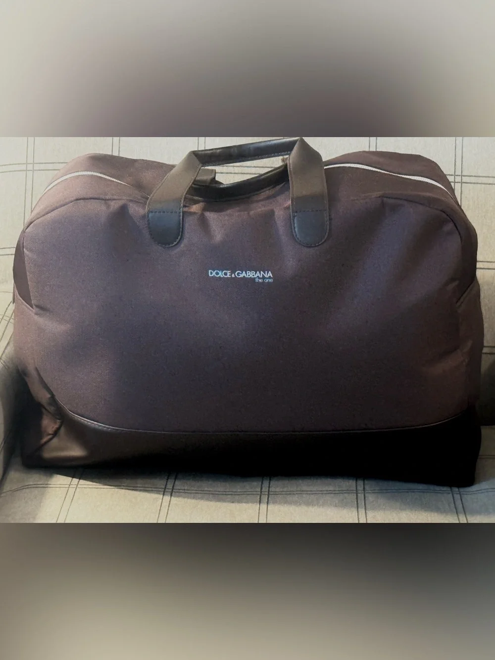 Dolce & Gabbana The One  Classic Deep Brown  Travel Duffel Bag brown Extra Large